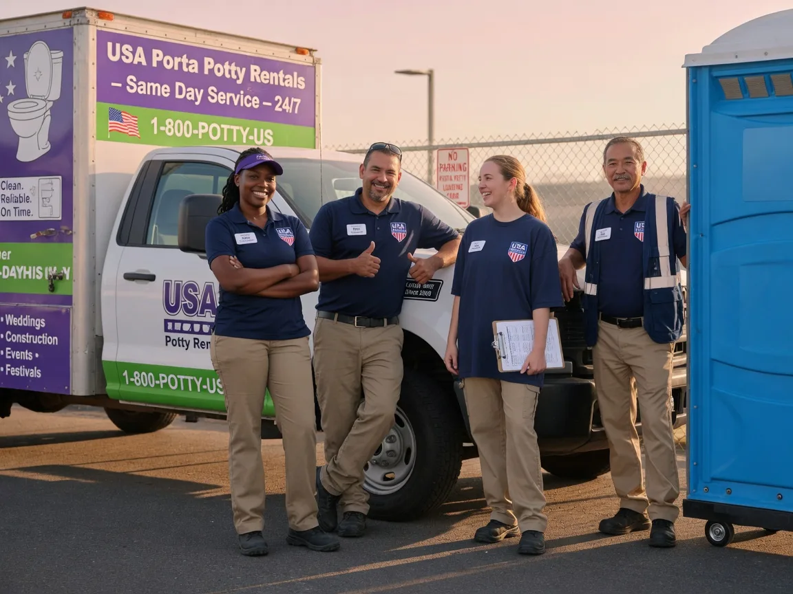 Porta Potty Rental company in Davis, IL
